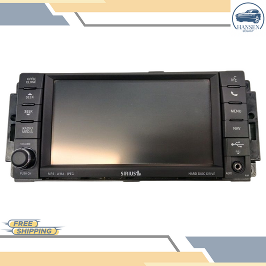 2013 Chrysler 200 AM-FM-CD-DVD-H<wbr/>DD Navigation UConnect Radio RHR OEM — view 1