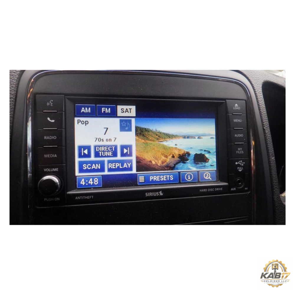 2011–2013 Dodge DURANGO Radio Display Receiver RBZ Satellite AM FM CD OEM 12 13 — view 2