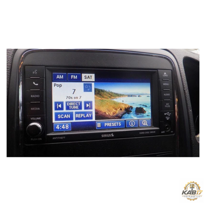 2011–2013 Dodge DURANGO Radio Display Receiver RBZ Satellite AM FM CD OEM 12 13 — view 2