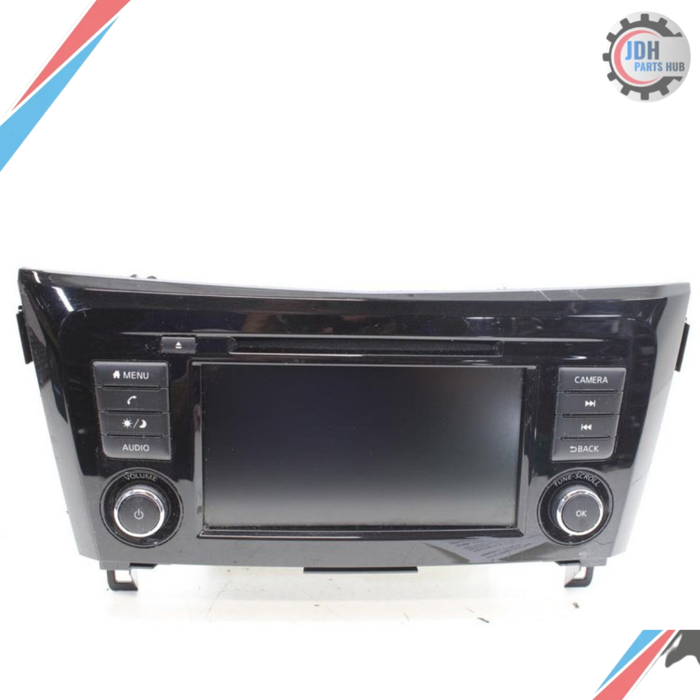 2018–2020 Nissan Rogue AM FM CD Radio Display & Receiver Single CD OEM — view 1