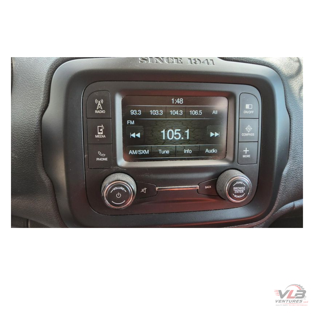 2015–2017 Jeep RENEGADE 5" Touch Radio Display Receiver Satellite OEM 15 16 17 — view 2