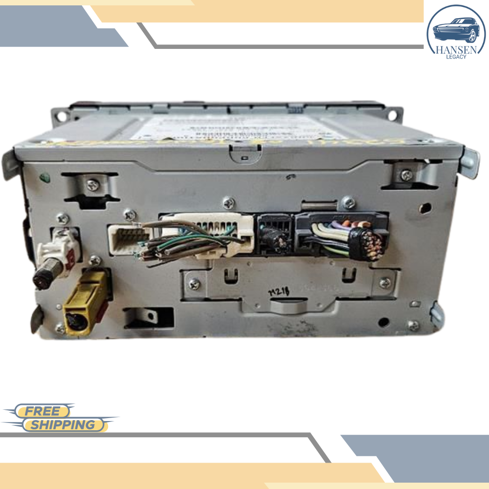 2008–2011 Chrysler Town & Country High Speed Radio CD DVD MyGig RBZ with Sat OEM — view 3