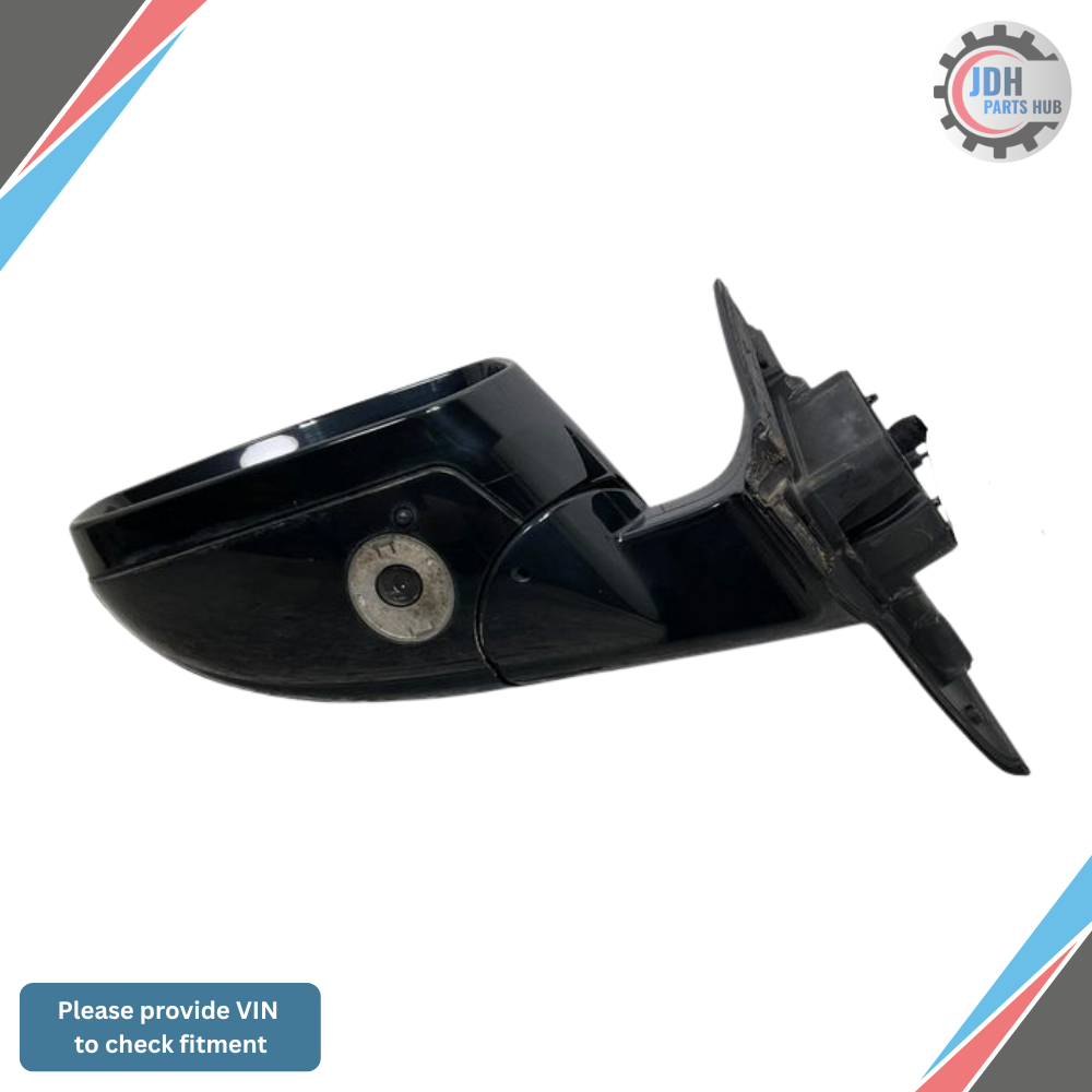 2014–2019 Land Rover Range Rover Evoque Left Driver Side Door Power Mirror Black — view 3