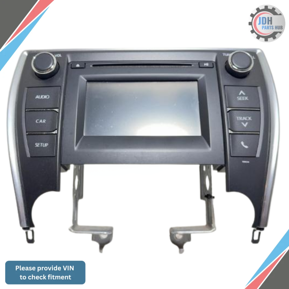 2015–2017 Toyota Camry Radio Touch Screen Display & Receiver OEM — view 1