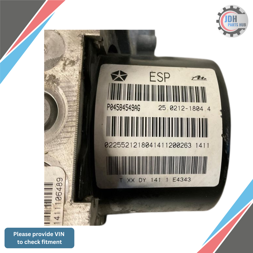 2011–2012 Chrysler 300 ABS Anti Lock Brake Actuator Pump OEM — view 2