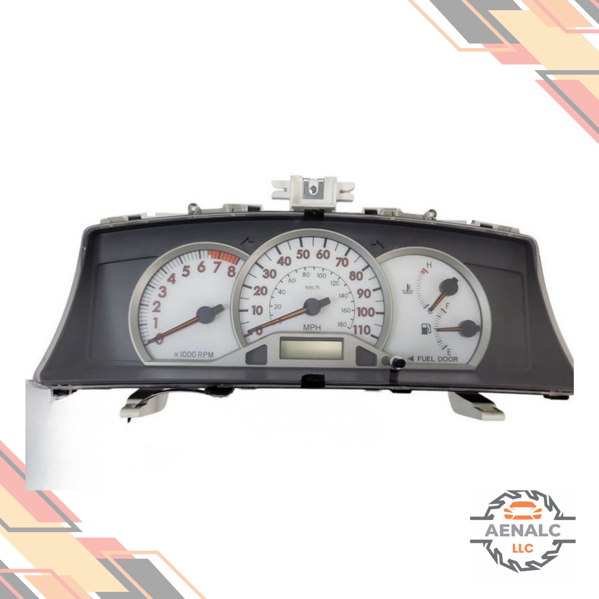 2004–2007 Toyota Corolla MPH Speedometer Speedo Cluster 04 05 06 07 — view 2