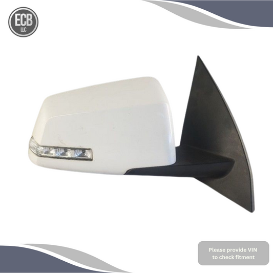 2013–2017 Chevrolet Traverse Acadia Right Passenger Side View Door Mirror White — view 1