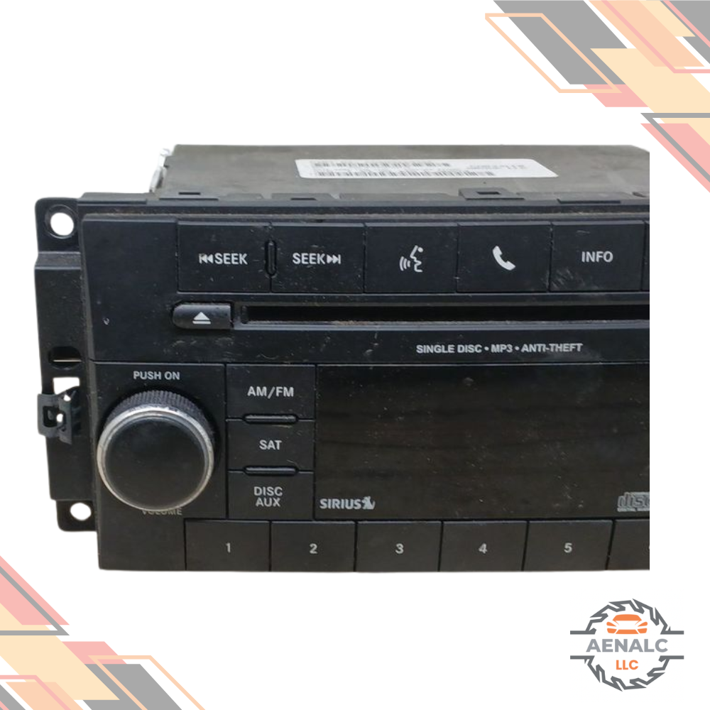 2012–2017 Jeep Patriot AM-FM-CD-MP3 Player Satellite Radio Receiver ID RES OEM — view 3