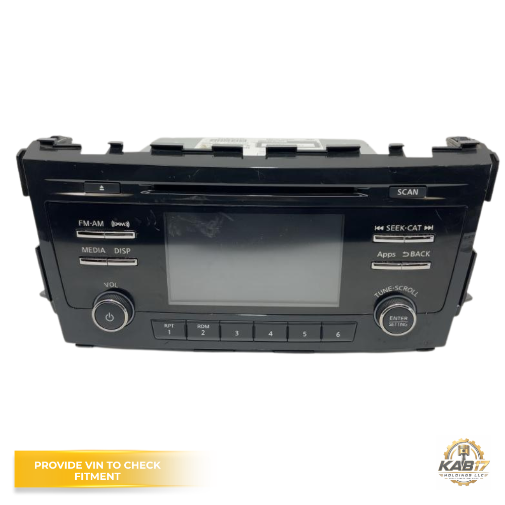 2013–2015 NISSAN ALTIMA Radio Receiver without Navigation Display OEM 28185-3TA1B — view 1