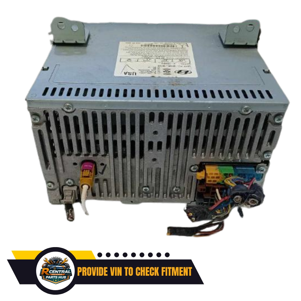 2009–2010 Hyundai Sonata Radio Receiver Display AM FM CD XM OEM — view 4