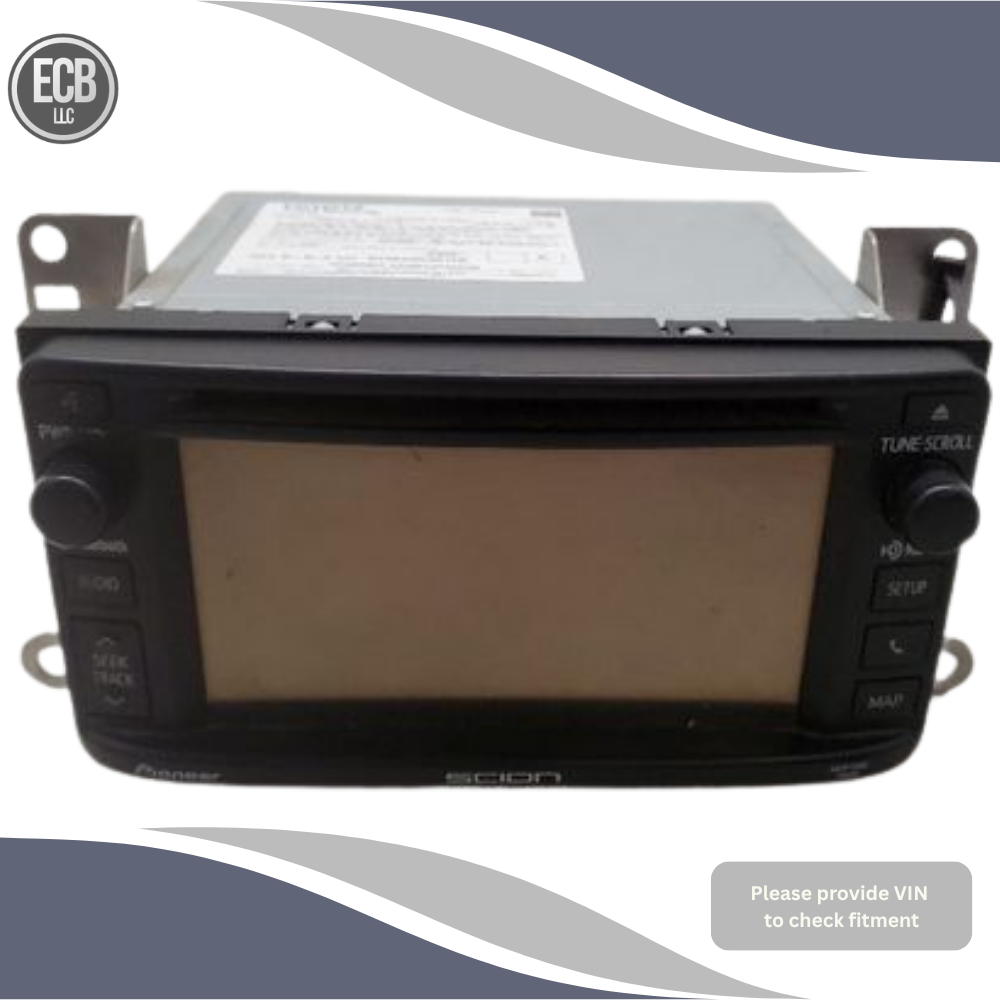 2013–2016 Scion tC XB Radio Display Screen with Navigation OEM — view 1