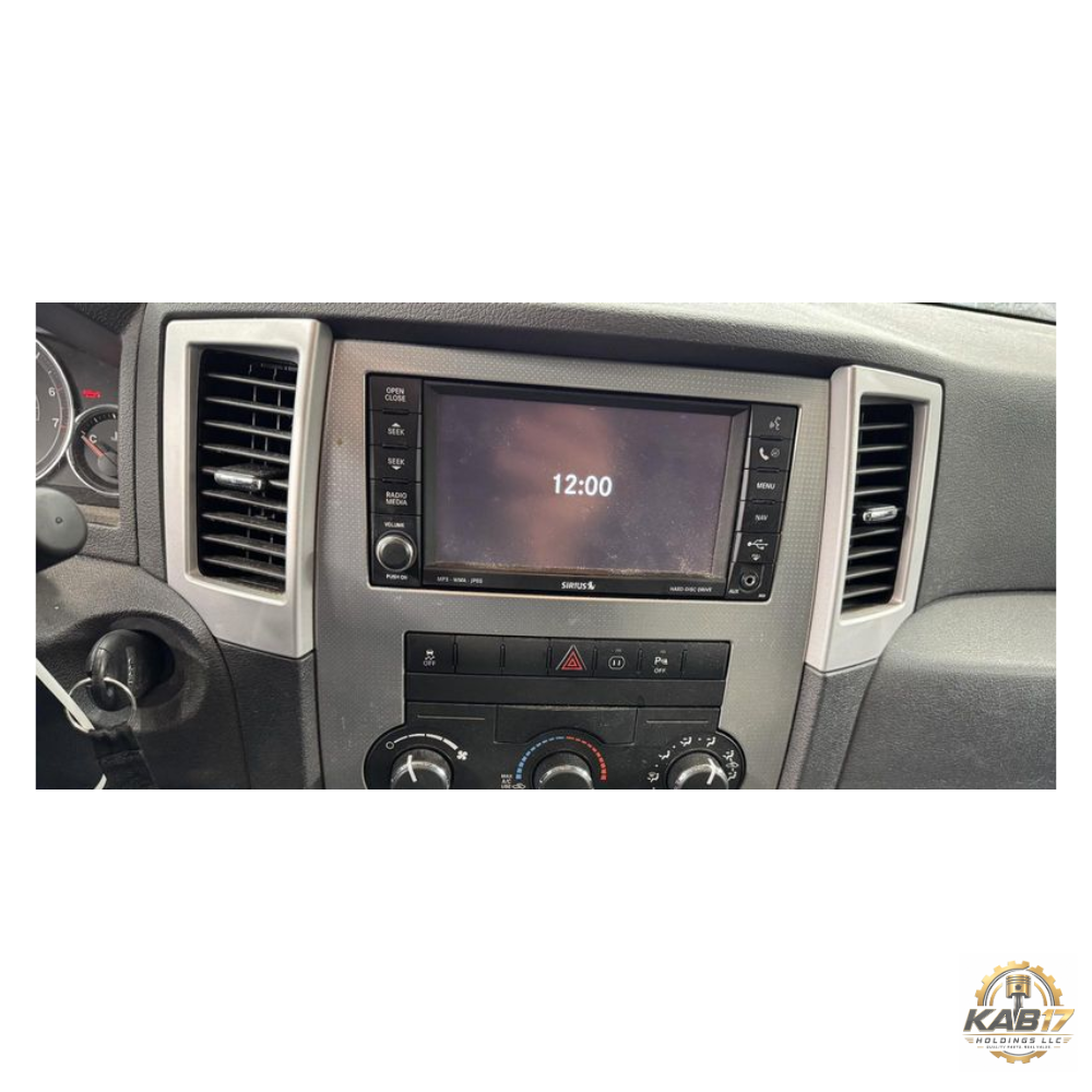 2008–2010 CHRYSLER JEEP DODGE AM-FM-DVD RADIO DISPLAY RECEIVER SATELLITE RER — view 2