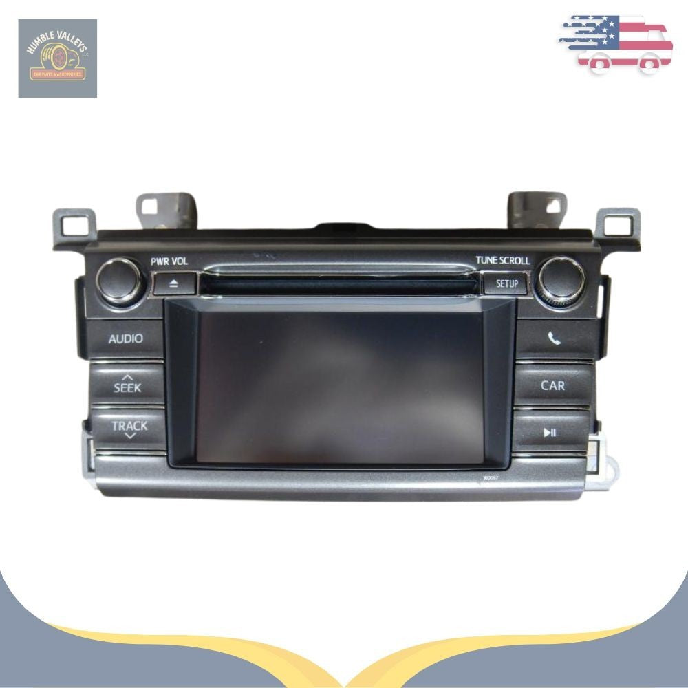 2013 Toyota Rav4 Radio Receiver with Display Screen 100067 — view 1