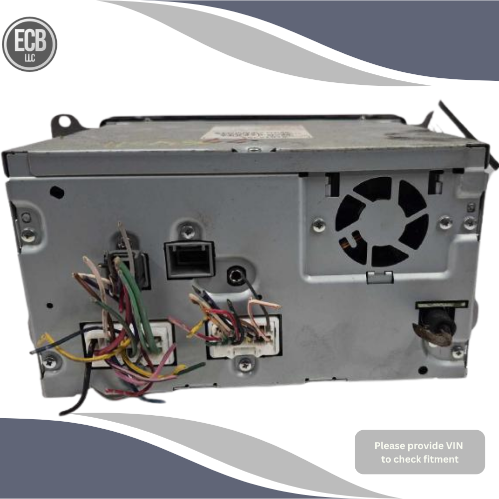 2014–2015 Mitsubishi Outlander AM FM Radio Receiver 6.10 Screen OEM — view 2