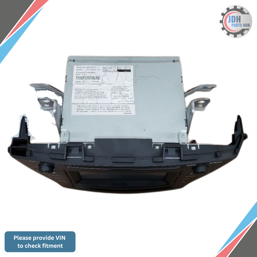 2012–2014 Toyota Prius V Display Screen CD Radio Receiver 57010 OEM — view 2