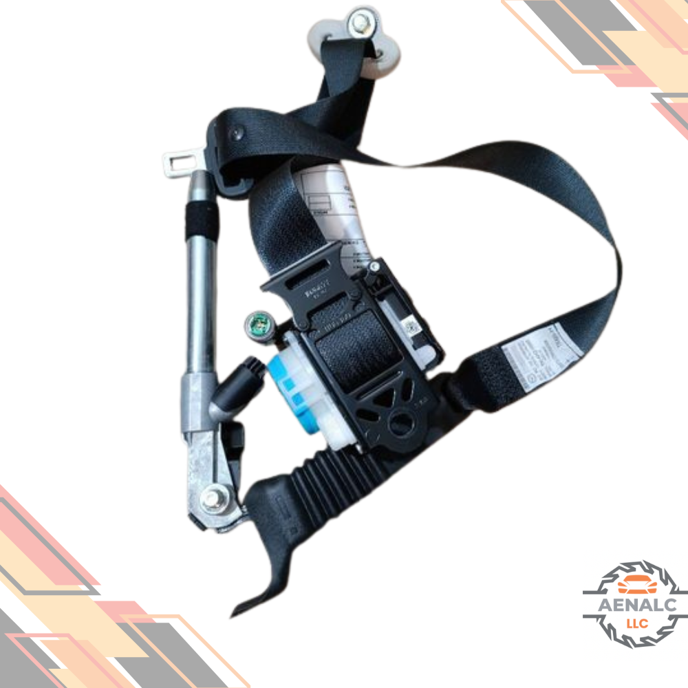 2013–2018 Mazda CX-5 Front Left Driver Seat Belt Retractor Black OEM — view 2