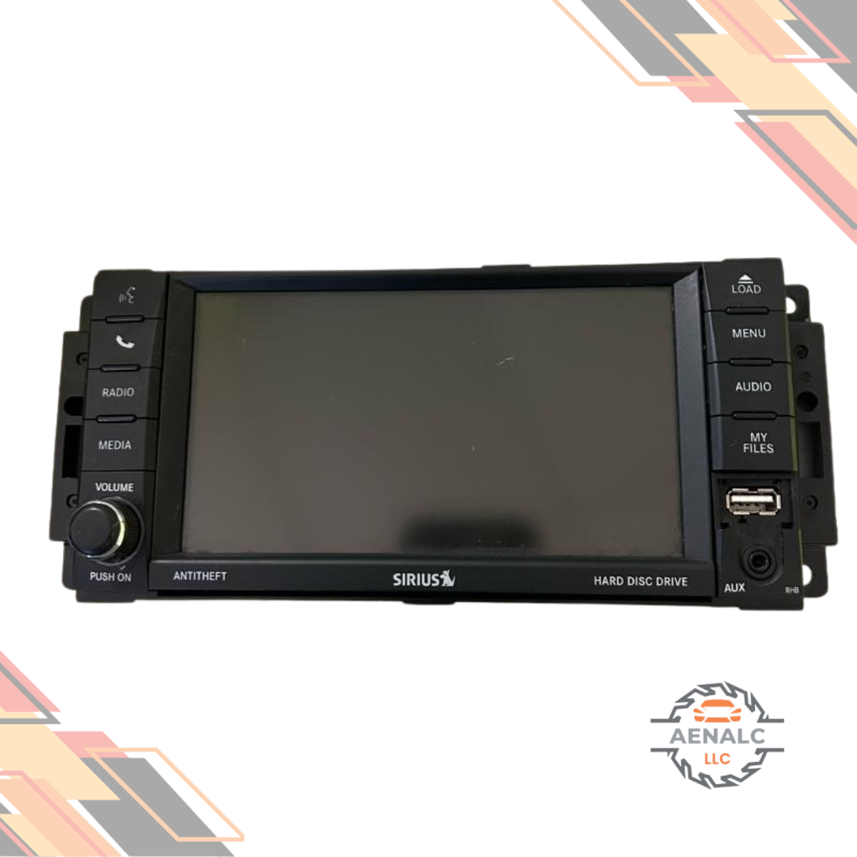 2013–2014 Dodge CHALLENGER Radio Display Receiver RHB Navigation SAT DVD OEM — view 2