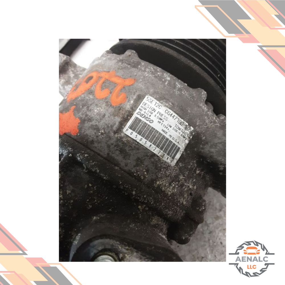 2007–2008 Dodge Caliber Air Conditioning AC Compressor OEM — view 3
