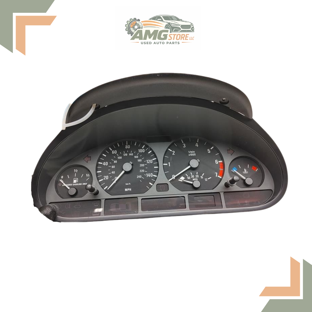 2001–2003 BMW 325i Speedometer Cluster Sdn MPH AT OEM — view 1