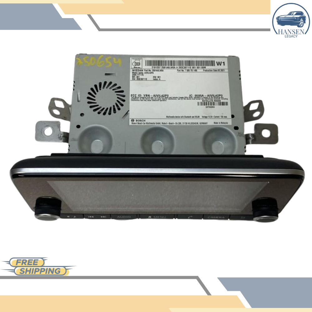 2020–2022 Nissan Sentra 8" Audio Display Radio Receiver OEM — view 3