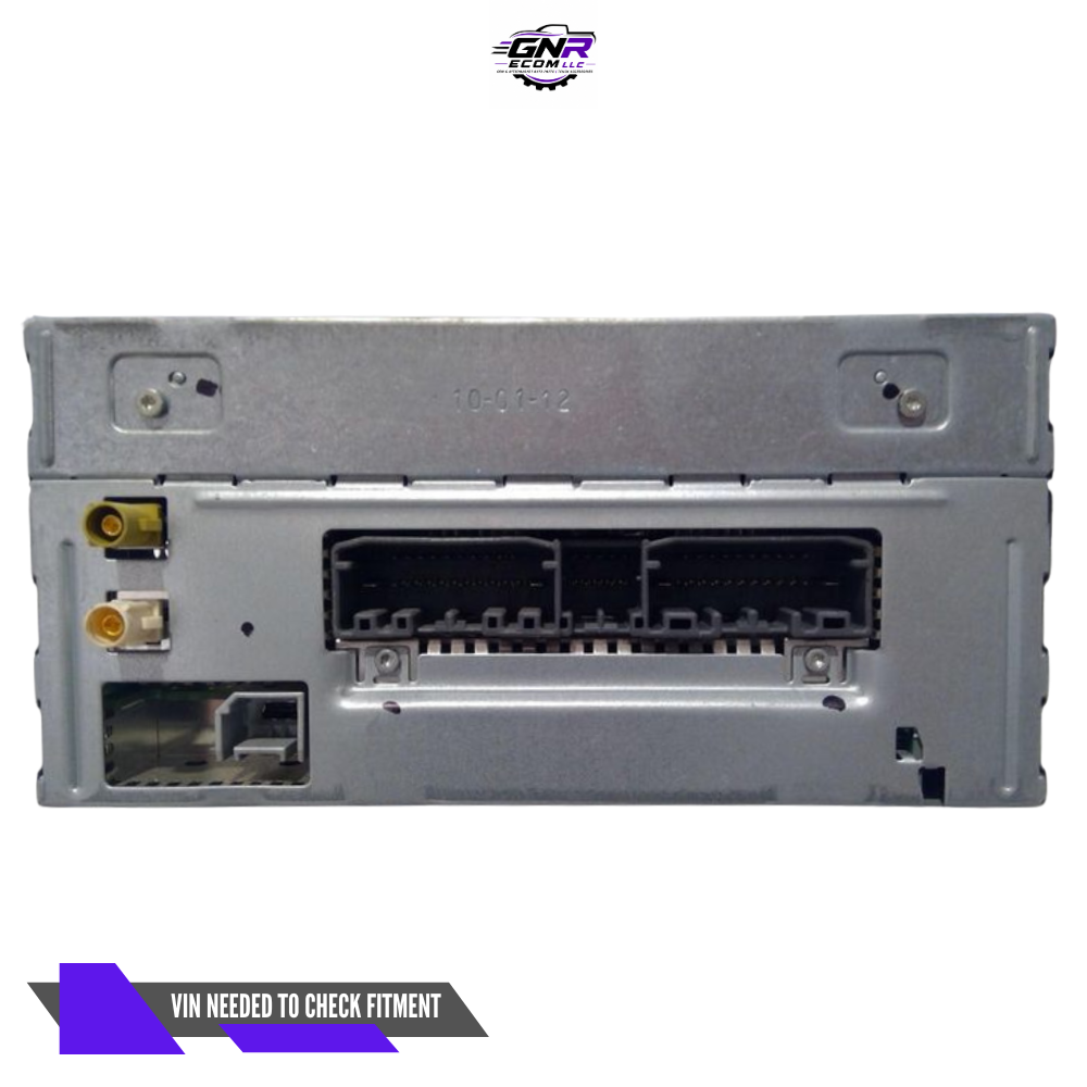 2013 Chrysler 200 AM-FM-CD-DVD-H<wbr/>DD Navigation UConnect Radio RHR OEM 13 — view 2
