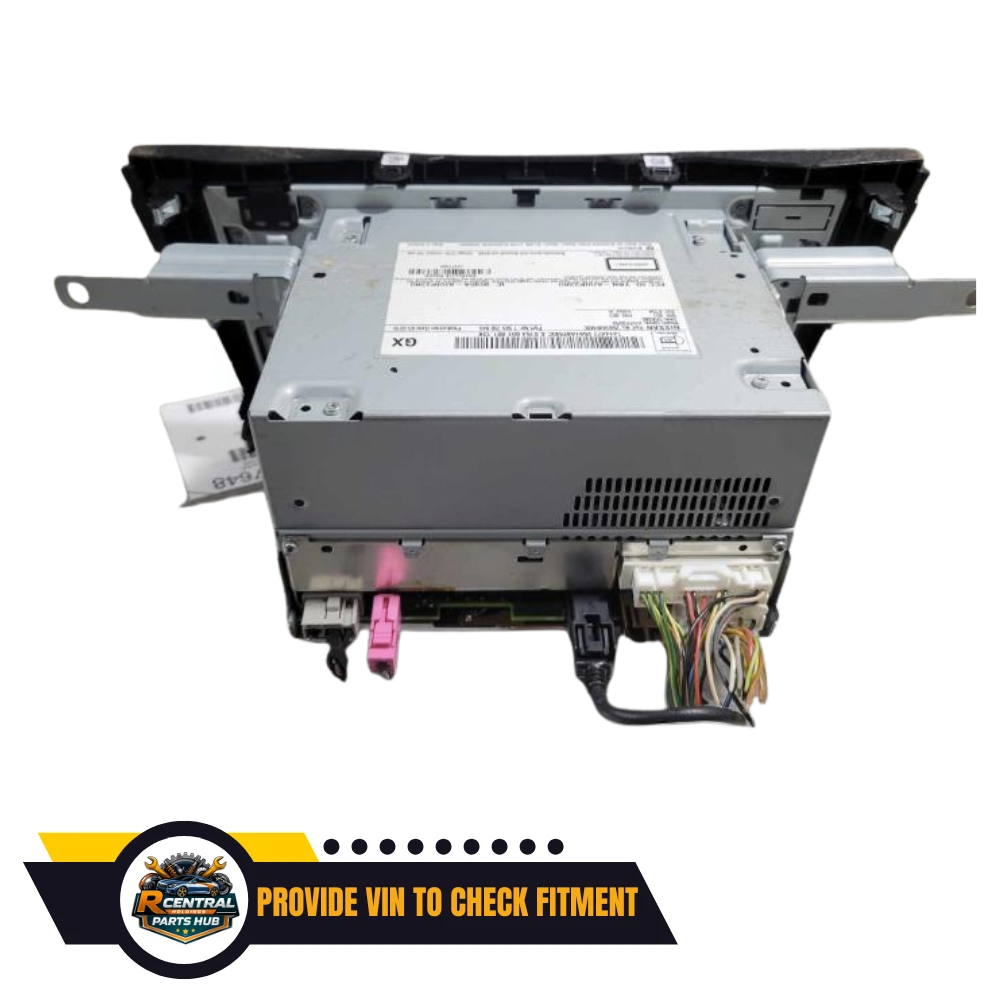 2018–2020 Nissan Rogue AM FM CD Radio Receiver — view 2