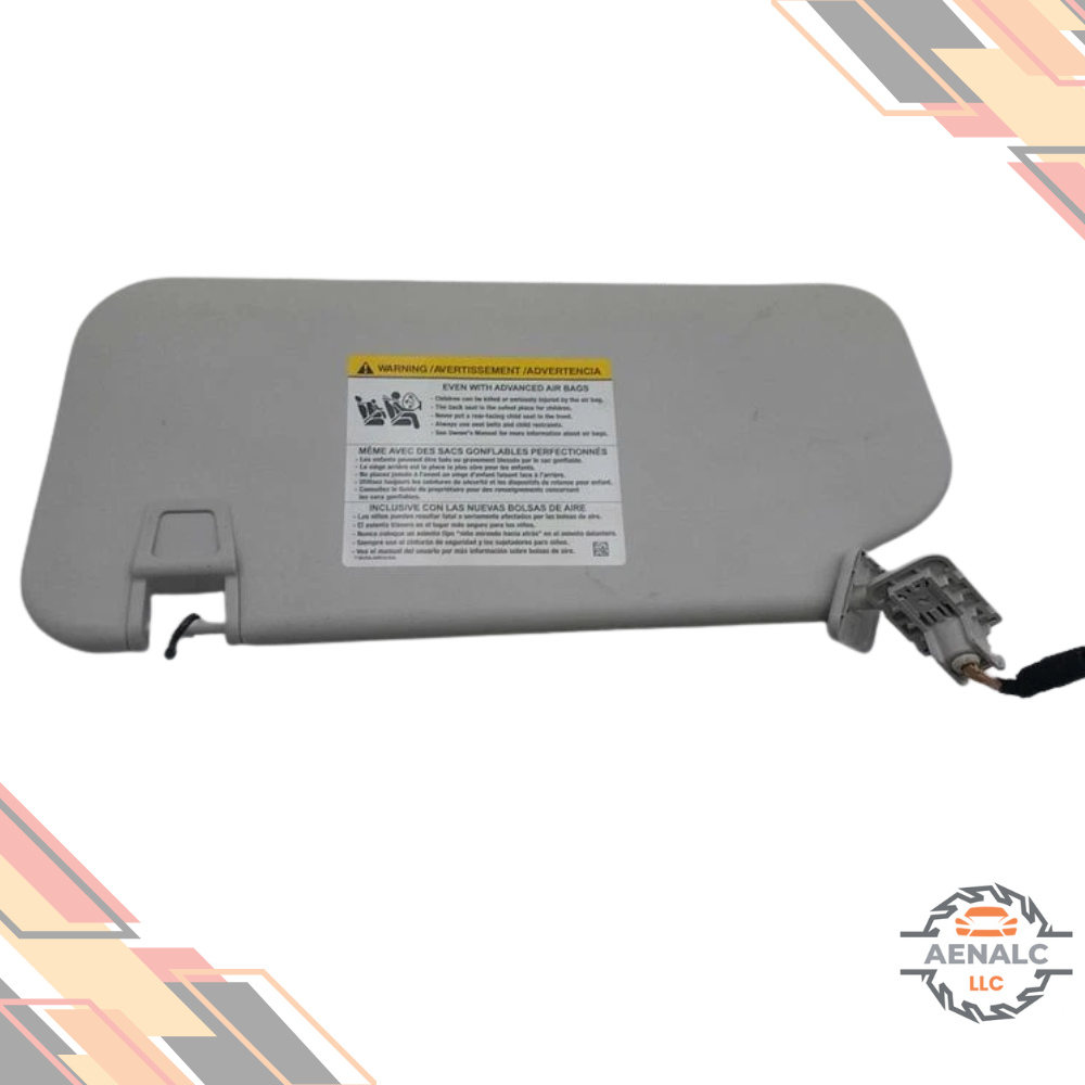 2021–2024 Ford Escape RH Passenger Sunvisor Sun Visor with Mirror & Light OEM — view 1