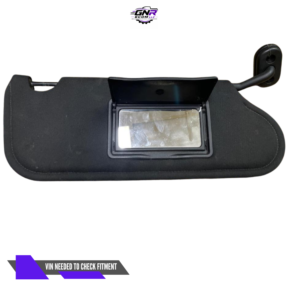 2011–2014 Chrysler 200 RH Passenger Sunvisor Sun Visor with Mirror OEM — view 2
