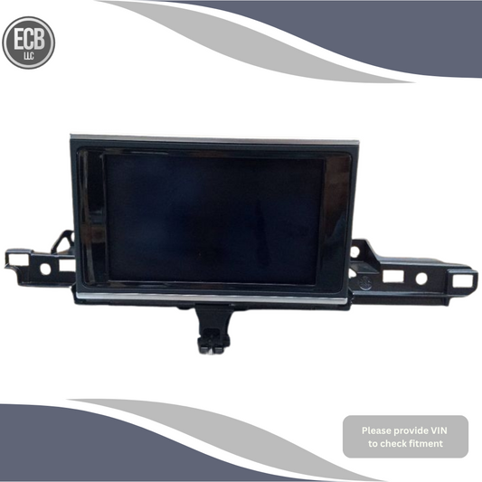 2012–2015 Audi A6 Radio Navigation Information Display Screen OEM — view 1