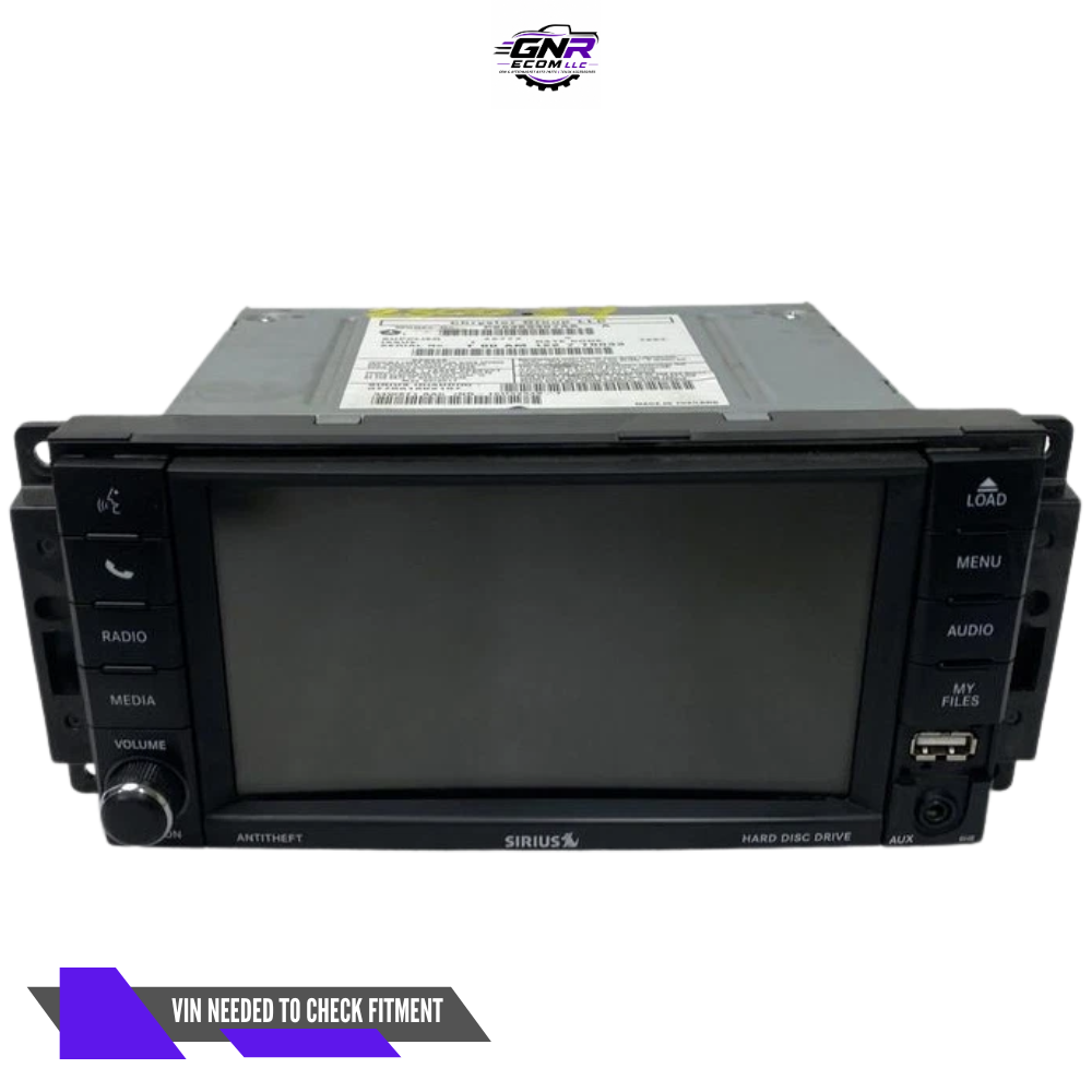2013–2019 Dodge Caravan AM FM CD Navigation Radio Player Display Screen OEM — view 1