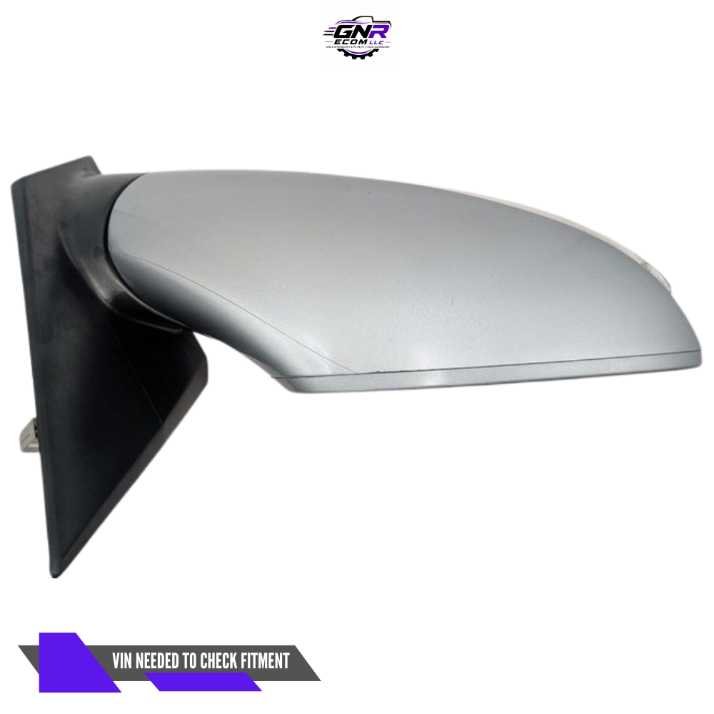 2011–2015 Hyundai Sonata Right Passenger Side View Door Mirror Silver OEM — view 2