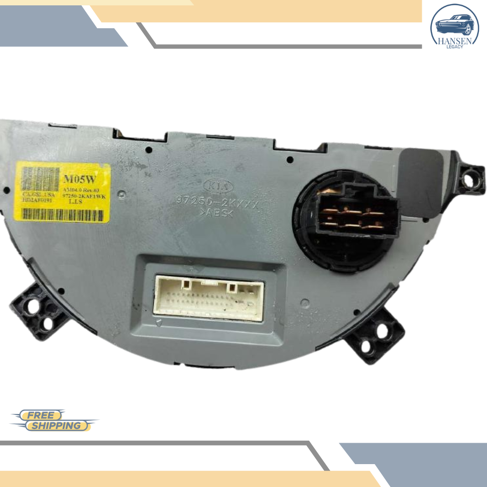 2012–2013 Kia Soul A/C AC Heater Climate Temperature Control Unit 12 13 — view 3