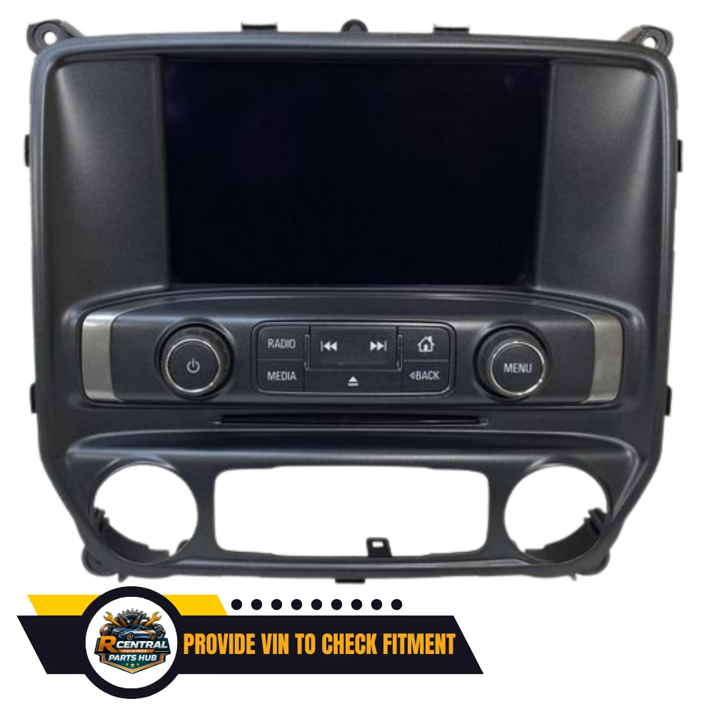 2014 Chevrolet Silverado 1500 2500 Audio Radio Control Panel with Screen OEM — view 1