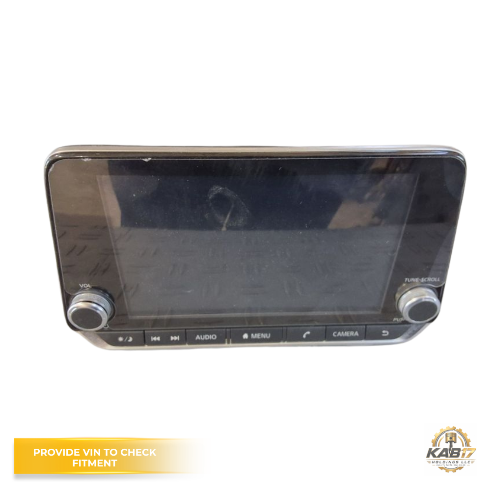 2019–2022 Nissan Altima Radio Receiver with Display Screen OEM — view 1
