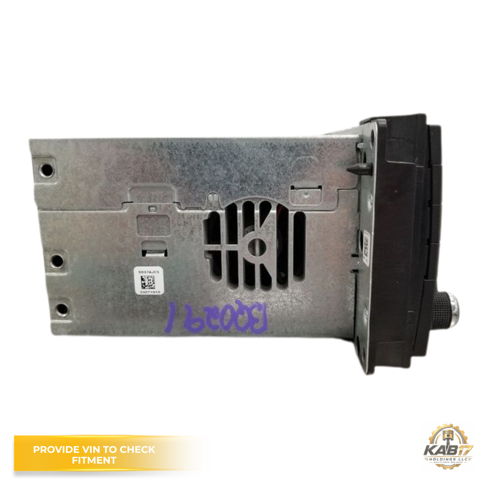 2008–2010 Jeep Grand Cherokee Radio AM FM DVD Player Receiver Navigation OEM — view 5