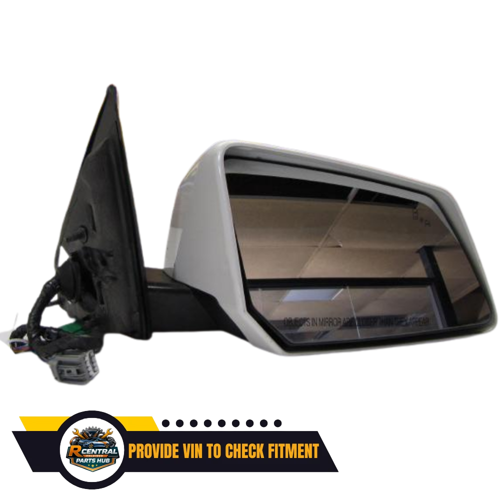 2013–2017 Chevrolet Traverse Acadia Right Passenger Side View Door Mirror White — view 1
