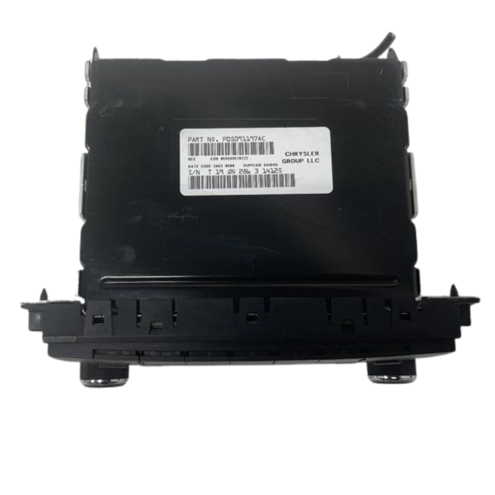 2012–2017 Jeep Patriot MP3 CD with Satellite Radio Receiver Face ID RES OEM — view 2