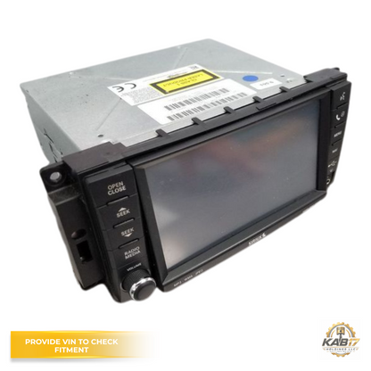 2008–2010 Jeep Grand Cherokee Radio AM FM DVD Player Receiver Navigation OEM — view 4