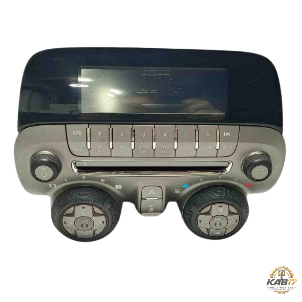2010–2012 Chevrolet Camaro Radio Control Panel KA1 OEM — view 1
