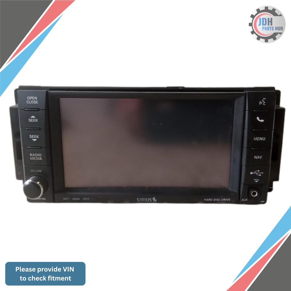2013–2014 DODGE Challenger AM-FM-CD-DVD-H<wbr/>DD Navigation U Connect Radio RHR OEM — view 1