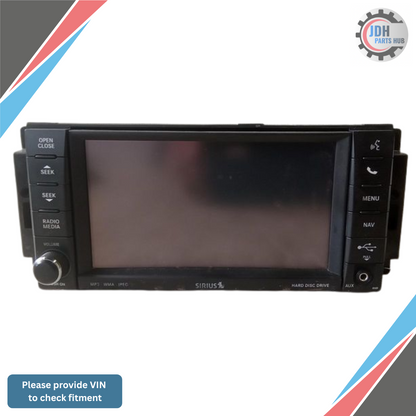 2013–2014 DODGE Challenger AM-FM-CD-DVD-H<wbr/>DD Navigation U Connect Radio RHR OEM — view 1