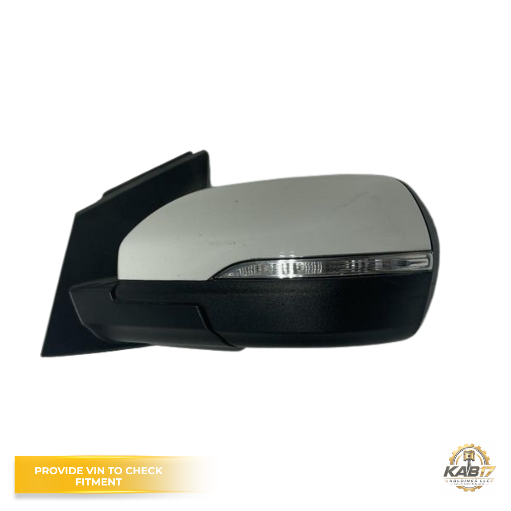 2019–2021 Ford Edge Driver LH White Side View Door Mirror Assembly OEM — view 1