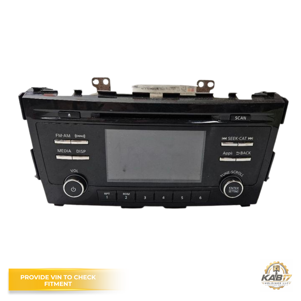 2013–2015 NISSAN ALTIMA Radio Receiver without Navigation 5" Display OEM 28185-3TA1B — view 1