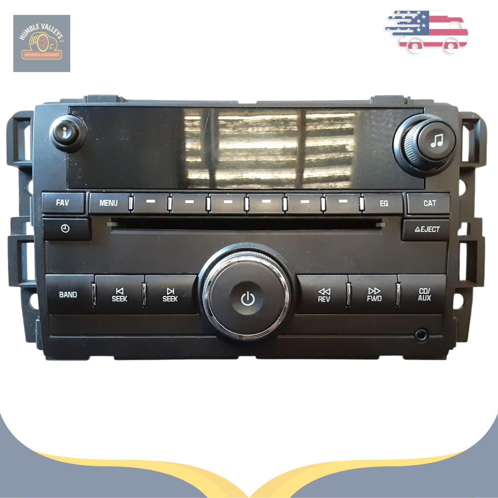 2007–2013 Chevrolet Silverado 1500 CD MP3 Player Radio Receiver OEM — view 1