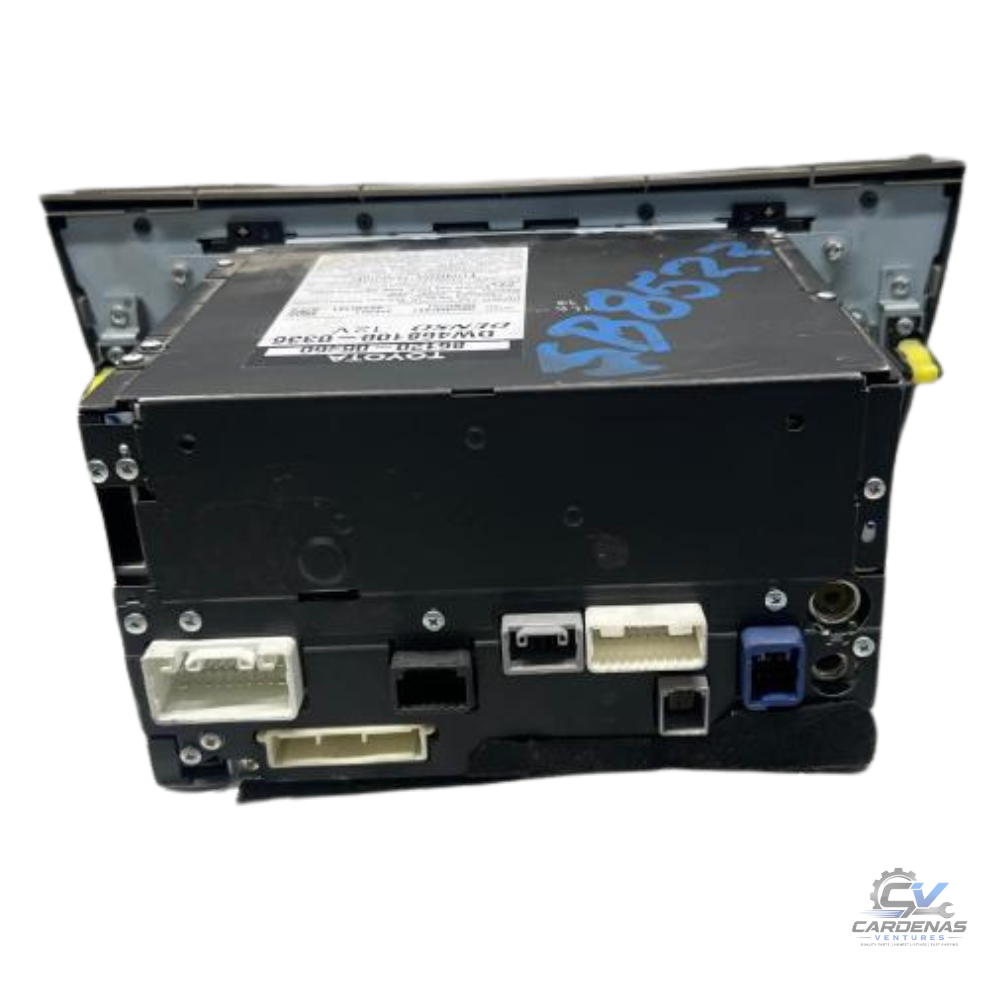 2007–2009 TOYOTA CAMRY HYBRID AM FM NAVIGATION SAT MP3/CD/DVD PLAYER RADIO E7011 — view 2