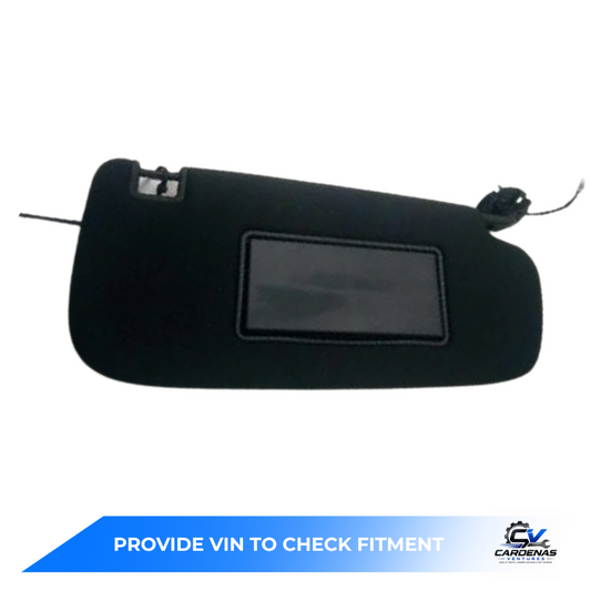2014–2022 Jeep Grand Cherokee Passenger RH Sun Visor OEM — view 1