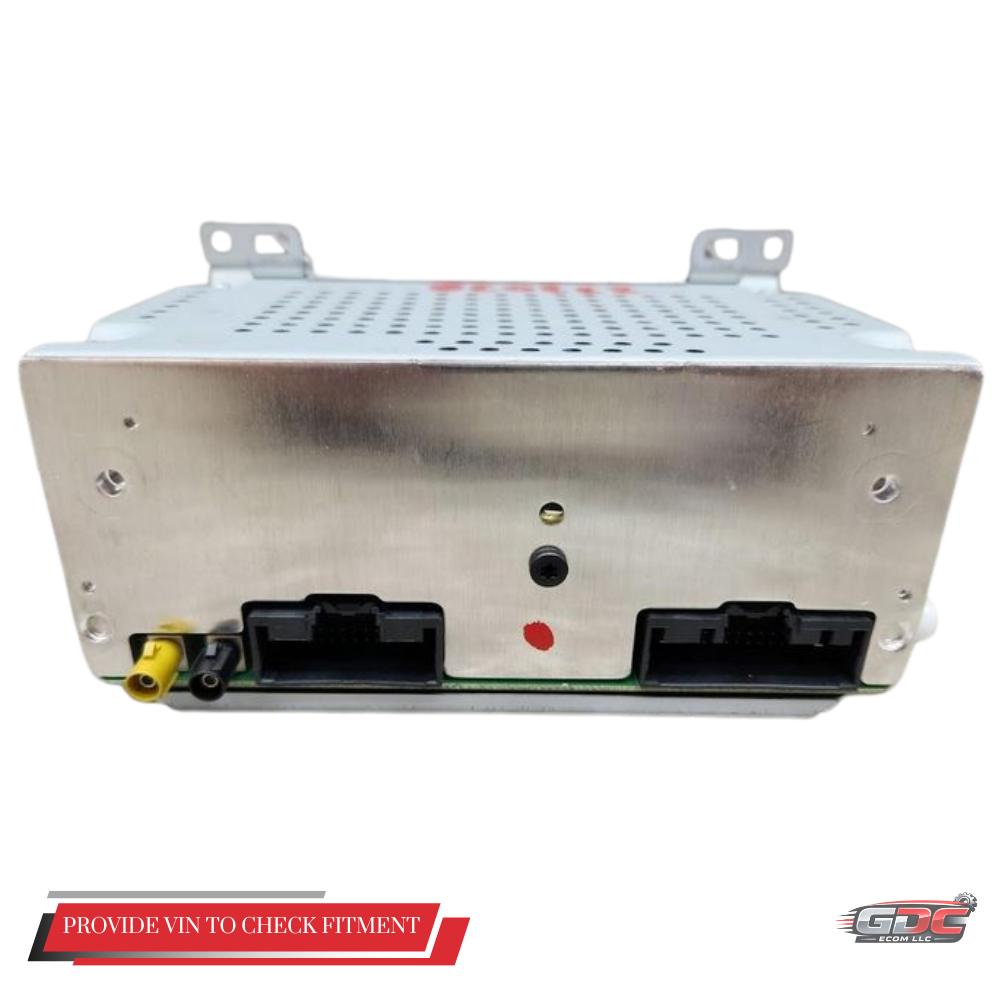2012–2014 Ford Focus Receiver AM FM SATELLITE RADIO RECEIVER CM5T19C107 KA - KG — view 1