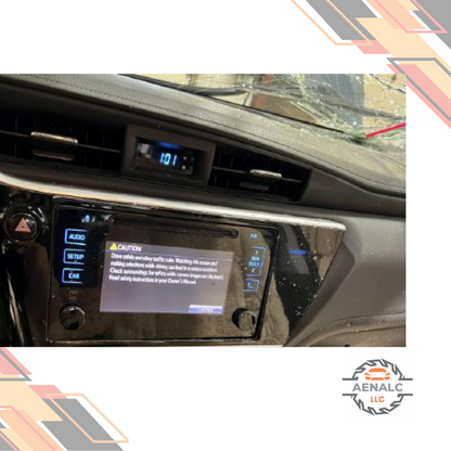 2017–2019 Toyota Corolla Radio Display Receiver 100639 OEM 86140-02520 — view 1