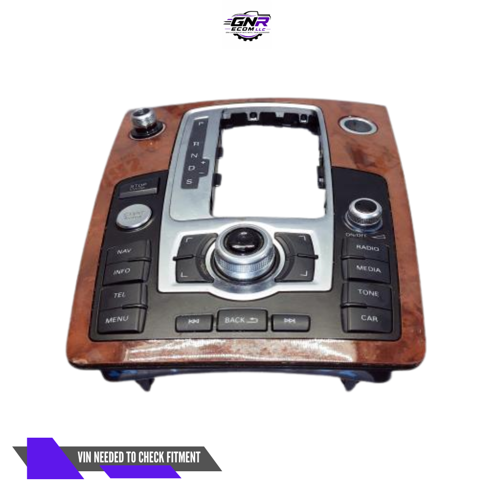 2012–2015 Audi Q7 AM FM Radio Control Panel with Navigation OEM — view 3