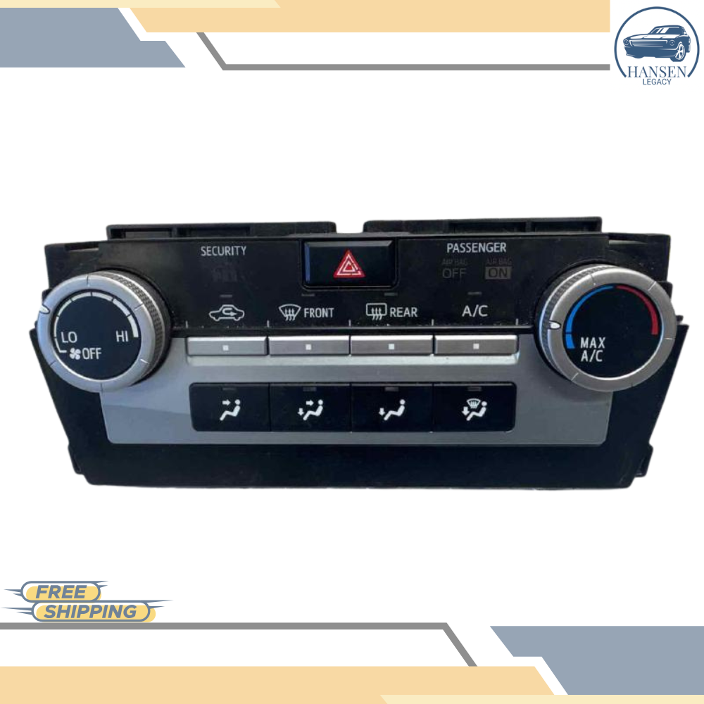 2012–2014 Toyota Camry Manual A/C AC Temperature Control 12 13 14 — view 3